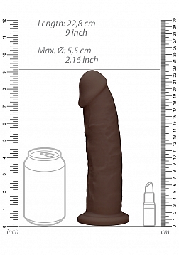 Silicone Dildo without Balls - 9\