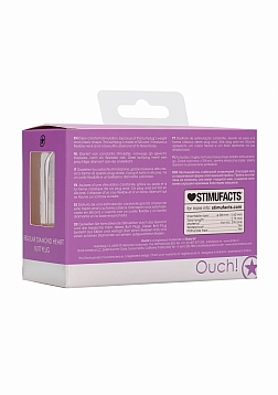 Diamond Heart Butt Plug - Regular