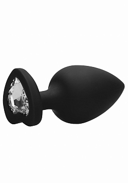Diamond Heart Butt Plug - Extra Large