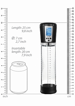 Premium Rechargeable Automatic LCD Pump