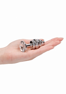 Ribbed Diamond Plug - 2.8\