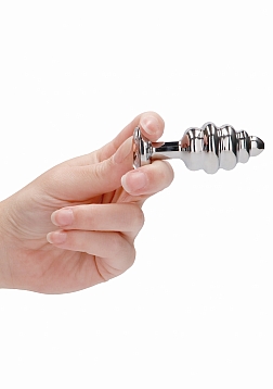 Ribbed Diamond Plug - 2.8\