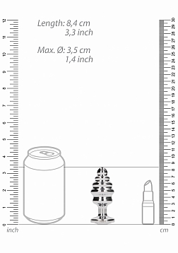 Ribbed Diamond Plug - 3.2\