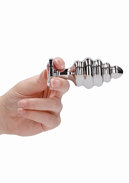 Ribbed Diamond Plug – 3.75 Inch..