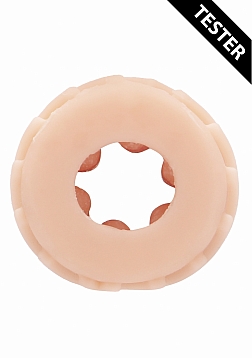 Self Lubricating Pocket Masturbator - Flesh Tester