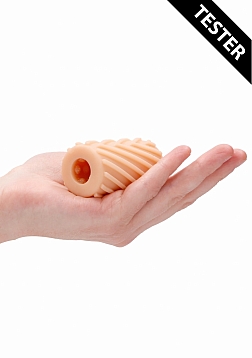 Self Lubricating Pocket Masturbator - Flesh Tester
