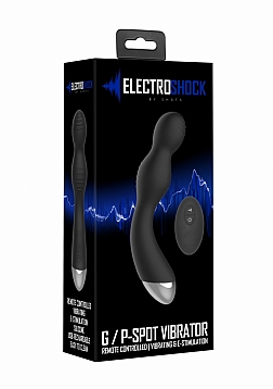 Electroshock G/P-Spot Vibrator Remote Controlled - Black
