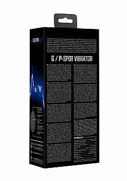 Electroshock G/P-Spot Vibrator Remote Controlled - Black