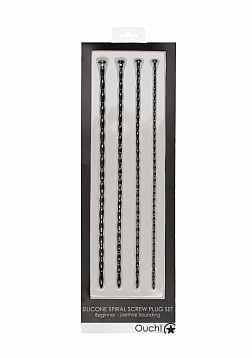 Silicone Spiral Screw Plug Set Beginners