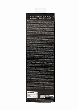 Silicone Spiral Screw Plug Set Advanced