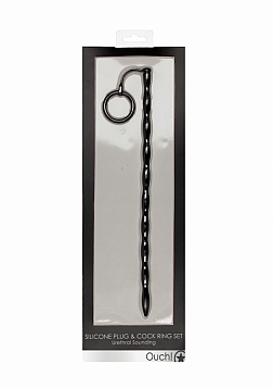 Silicone Plug & Cockring Set