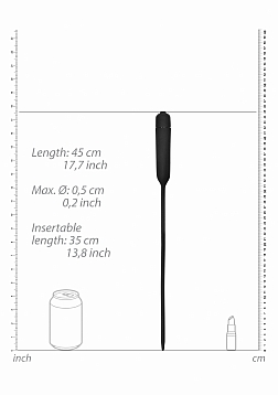 Silcone Vibrating Bullet Plug Extra Long