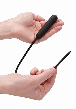 Silcone Vibrating Bullet Plug Extra Long