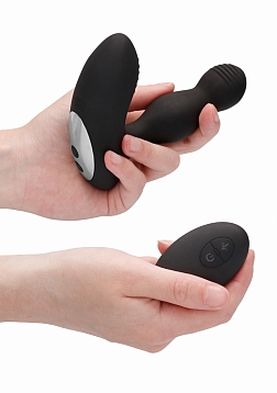 Electroshock Prostate Massager Remote Controlled - Black