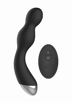 Electroshock G/P-Spot Vibrator Remote Controlled - Black