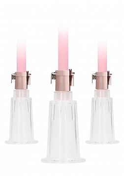 Automatic Rechargeable Clitoral and Nipple Pump Set - Medium