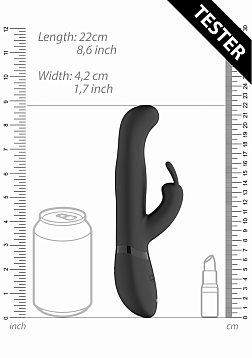 Izara - Rotating Beads Rabbit-Black - Tester..