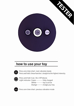 Shiatsu - Purple - Tester..