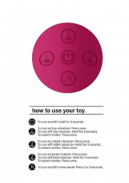 Izara - Rotating Beads Rabbit Vibrator