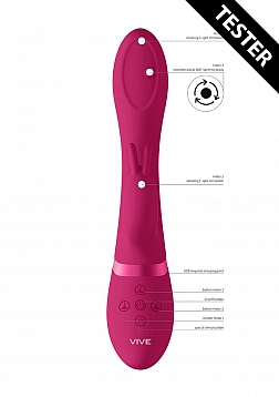 Mira - Spinning G-spot Rabbit - Pink - Tester..