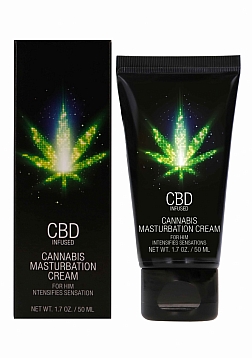 CBD Cannabis Masturbation Cream For Him - 50 ml