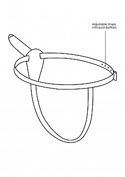 Silicone Strap-On - Adjustable