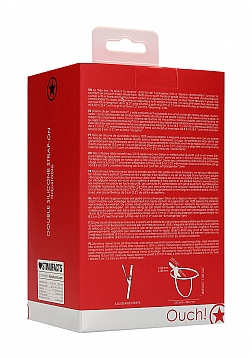 Double Silicone Strap-On - Adjustable